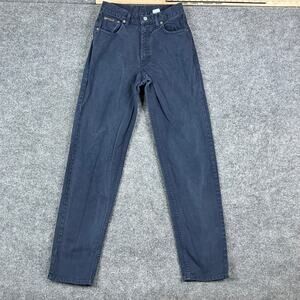 Calvin Klein Jeans Womens 30x34‎ Navy Easy Fit Overdyed Straight Denim Pre-Owned